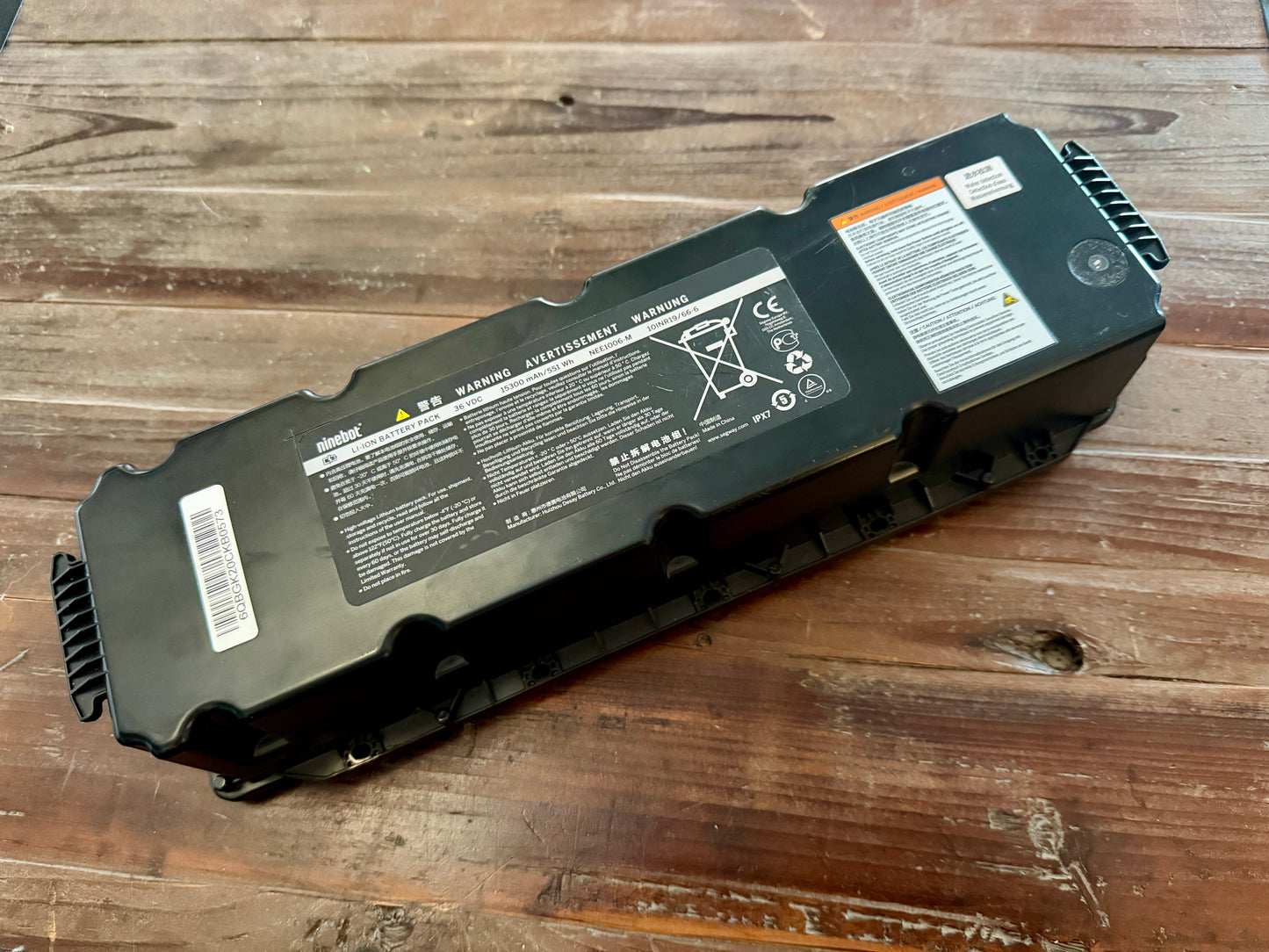 Genuine OEM Segway Ninebot G2 Max Battery - 36V 36 Volt 551 Watt-hour (Used, Like New)